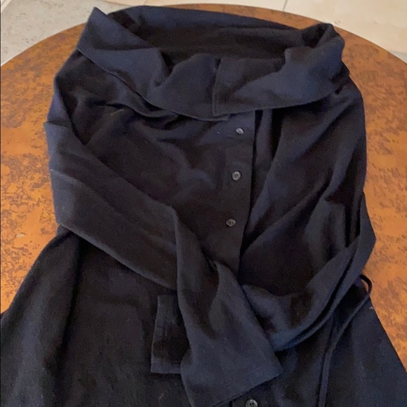 Ann Demuelemeester funnel neck asymmetric cardigan - Picture 3 of 12